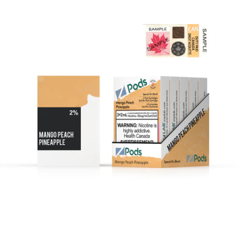 Zpod Mango Peach Pineapple 2%