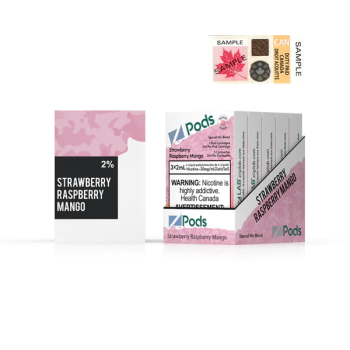 Zpod Strawberry Raspberry Mango 2%