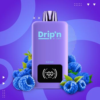 DRIP'N 26ML DISPOSABLE 70K - BLUE RAZZ
