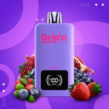 DRIP'N 26ML DISPOSABLE 70K - TRIPLE BERRY