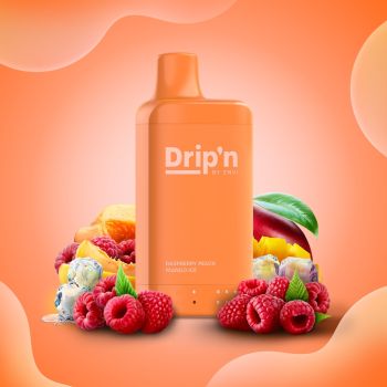 DRIP'N 8ML 16K - RASPBERRY PEACH MANGO ICE