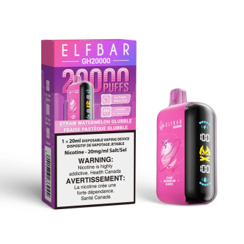 ELFBAR 20K - STRAW WATERMELON GLUBBLE