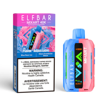 ELFBAR MIXART 40K - BLUE RAZZ ICE