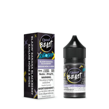Flavour Beast Salts - Blazin' Banana Blackberry Iced