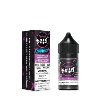 Flavour Beast Salts - Groovy Grape Passionfruit Iced