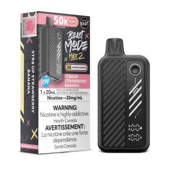 BEAST MODE MAX 2 - STR8UP STRAWBERRY BANANA
